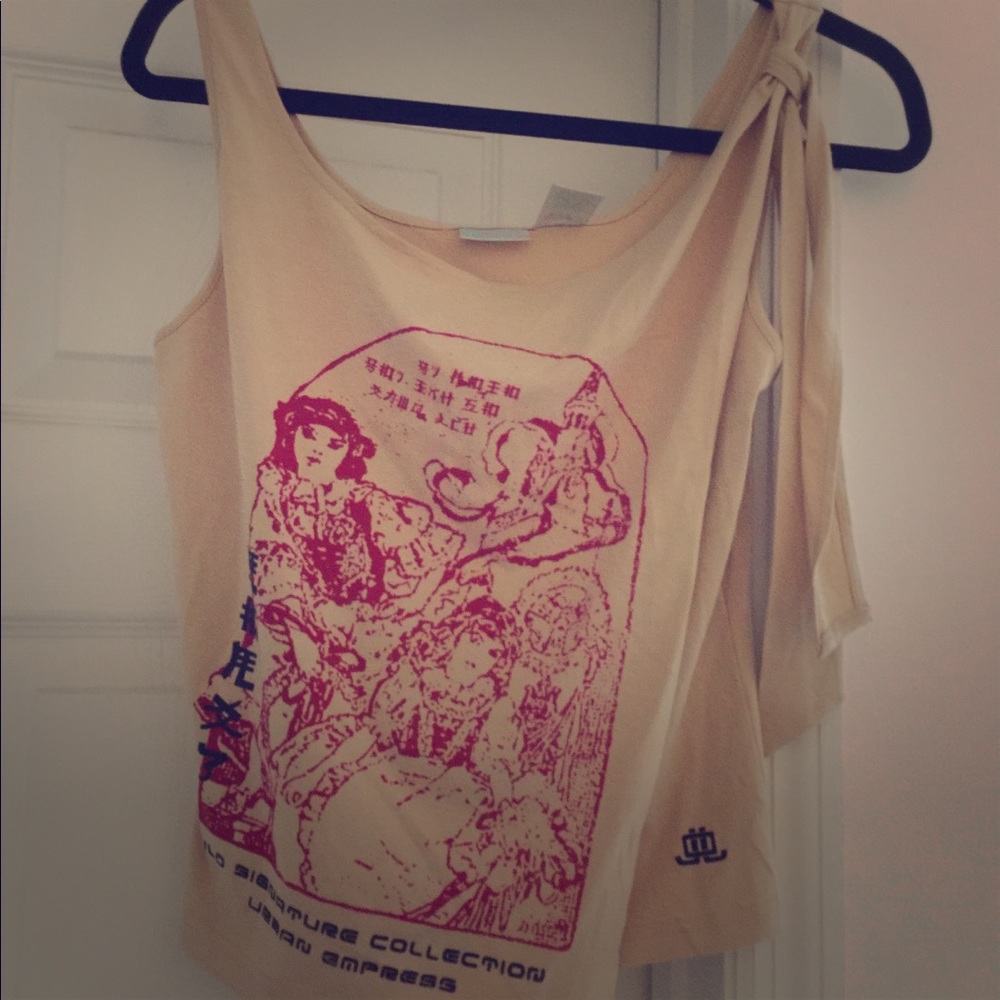 Asian inspired J Lo top